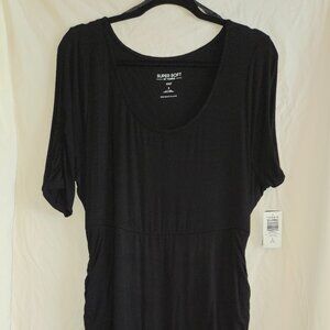 Torrid 1x Mini Super Soft Elbow Sleeve Bodycon Dress
